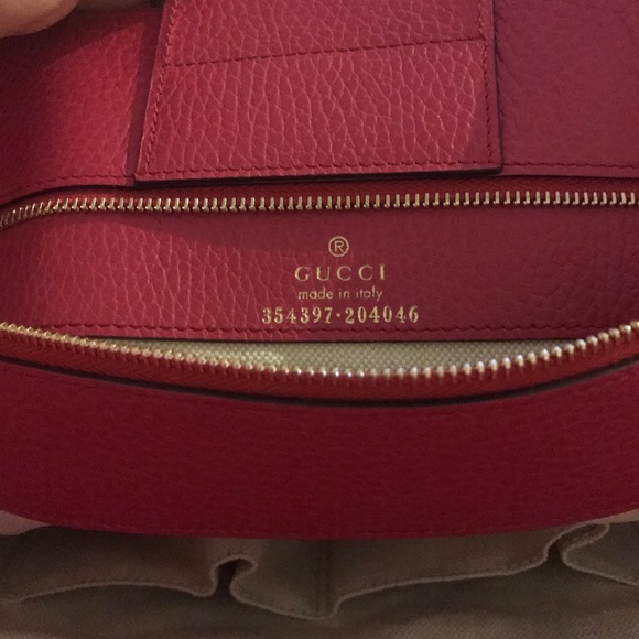 Gucci Swing Tote Leather Medium - Picture 3 of 9